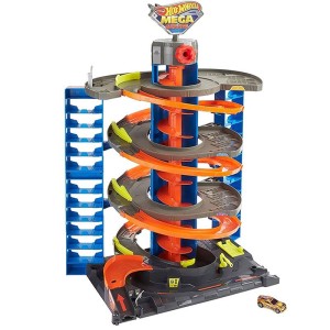 Hot Wheels GTT95 Zakręcony Mega Garaż