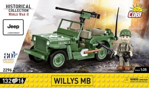 COBI 2296  Historical Collection  WWII - Jeep  Willys MB 