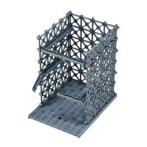 Bandai - GUNDAM Scene Base 7 Black - Ekspozytor Czarna Podstawka 62019