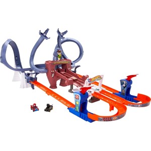 Hot Wheels – RacerVerse Zestaw Spiderman vs Czarna Pantera HTM08