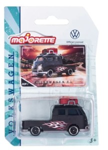 Majorette - Volkswagen T1 czarny - 243F-1