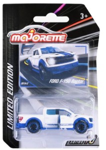 Majorette - Ford F-150 Raptor biało-granatowy - 74664 