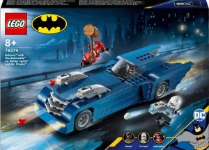 LEGO SUPER HEROES 76274 Batman z Batmobilem vs Harley Quinn i Mr. Freeze