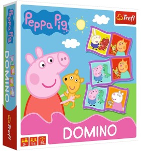 Trefl - Gra Domino Świnka Peppa - 02066