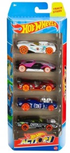 Hot Wheels - Pięciopak samochodzików – Action HLY66