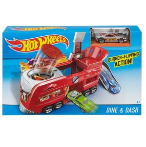 Hot Wheels - Zestaw torów - Odjazdowa restauracja Dine&Dash FJN34 FJN39