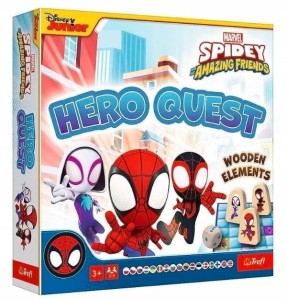 Trefl - Gra Planszowa - Spidey: Hero Quest 02436