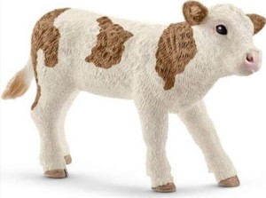 Schleich – Figurka cielę rasy Simentalskiej – 17073