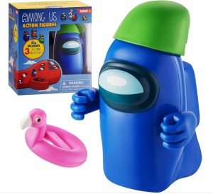 Among Us – Figurka akcji 12 cm  - Granatowy Crewmate  - Seria 2 - AU6210