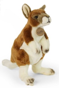 RAPPA 211827 Pluszowy kangur 30 cm
