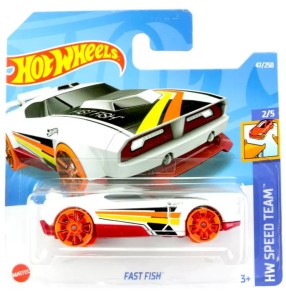 Hot Wheels - Samochodzik Fast Fish biała - 5785 HCX67 
