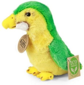 Rappa 313125 Maskotka Papuga Zielona 15 cm