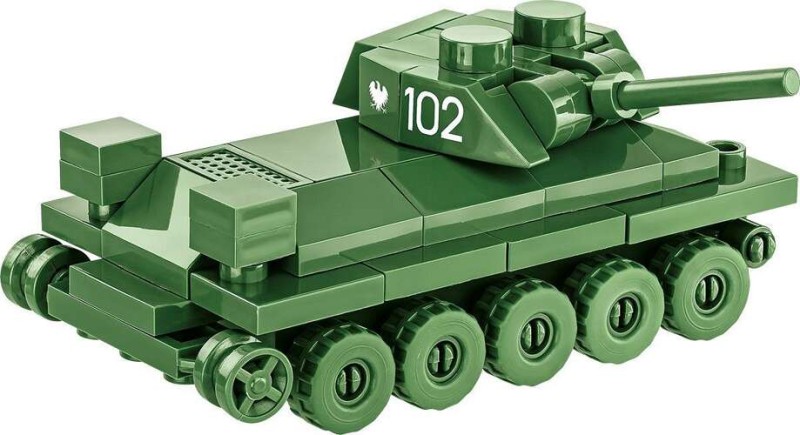 Cobi Rudy COBI 3088 Historical Collection WWII - Czołg T-34-76 Rudy 102 Sklep z ...