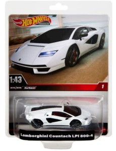 Hot Wheels Premium - Pojazd 1:43 -  Lamborghini Countach LPI - HMD41 HMD49