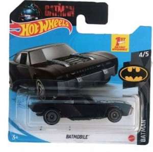 Hot Wheels - Series Batmobile metaliczny czarny - 5785 HCT65