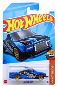Hot Wheels - Limited Grip niebieski - C4982 HKK60