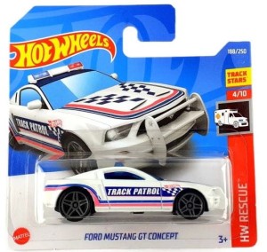 Hot Wheels - Ford Mustang GT Concept białe - 5785 HCW25