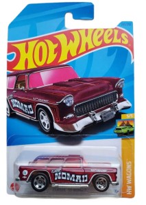 Hot Wheels -  Classic '55 Nomand bordowy - C4982 HKH73