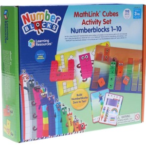 Learning Resources - MathLink Cubes - Kostki do nauki liczenia 1-10 LSP0949