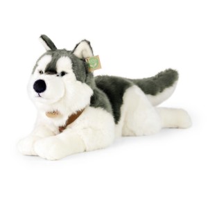 Rappa 211254 Maskotka pies - Pluszowy Husky 60 cm 