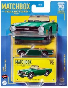 Matchbox - Samochodzik premium - 1969 Triumph TR6 - GBJ48 HLJ63