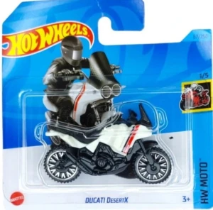 Hot Wheels – Samochodzik –  Ducati DesertX biało - czarny - 5785 HTB26