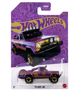 Hot Wheels -  1973 Jeep J10 - Pearl & Chrome -  HDH54 JDM22