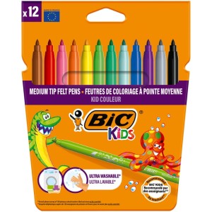 BIC Kids – Flamastry Kids Couleur – 12 kolorów – 02727
