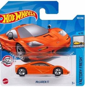 Hot Wheels - Samochodzik - McLaren F1 pomarańczowy - 5785 HCX13