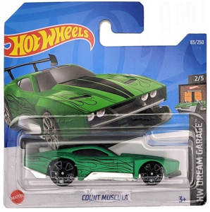 Hot Wheels - Samochodzik - Count Muscula zielone - 5785 HCX01