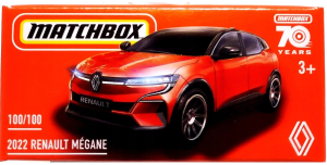 Matchbox - Autko 2022 Renault Megane - DNK70 HLD72