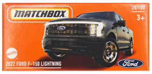 Matchbox - Autko 2022 Ford F150 Lightning - DNK70 HVR03