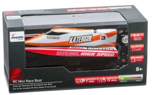 INVENTO - RC Mini Racer Boat pomarańczowa - 500804