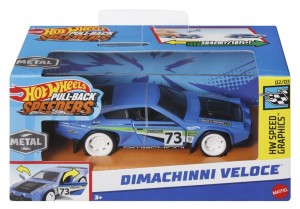 Hot Wheels - Pull-Back Speeders - Autko z napędem - Dimachinni Veloce - HPT04 HWH35