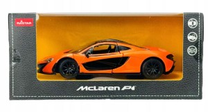 Rastar - Samochód 2017 McLaren P1 pomarańczowy - 56700 