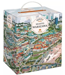 CzuCzu - Puzzle 1000 el. - Puzzlove Miasto Warszawa - 492290