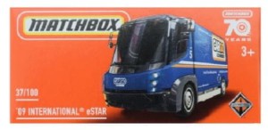 Matchbox -  '09 International eStar niebieski - DNK70 HLD96
