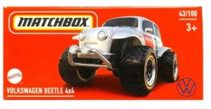 Matchbox - Volkswagen Beetle 4x4 biały - DNK70 HVR32 
