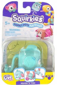 Little Live Pets - Squirkies Squish'n'fish niebieska - 26429 