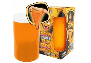 Tuban – Jiggly Slime Fluo Glow - Slime pomarańczowy świecący w ciemności - 3822
