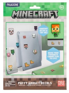 Minecraft - Naklejki dekoracyjne Puffy 60 sztuk - 34423
