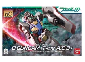 Bandai - Model  HG 1/144  GN-000 O Gundam Operation Mode  (Type A.C.D)- 57322