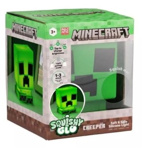 Minecraft – Silikonowa lampka nocna Creeper - 15 cm - 42263