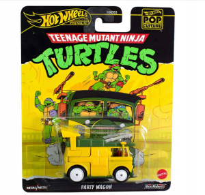 Hot Wheels - Turtles - Wojownicze Żółwie Ninja Party Wagon - HXD63 HXF04 