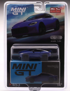 Mini GT - Pojazd 1:64 - 2023 Nissan Z Performance, seiran blue - MGT00453MJ 