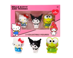 Hello Kitty Zestaw gumek do mazania 3 szt - 1086450