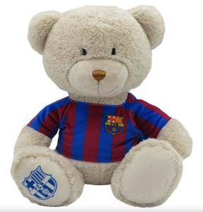 FC Barcelona - Pluszowy Miś Maskotka w klubowej koszulce Barca - 14705