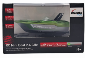 INVENTO - RC Mini Racer Boat Hurricane zielona zdalnie sterowana - 500800