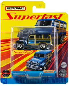 Matchbox – Samochodzik premium – 1962 Willys Jeep Wagon – GKP43