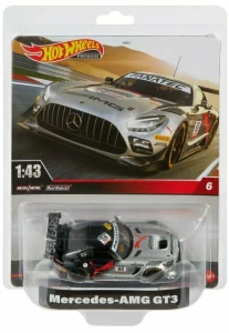 Hot Wheels Premium - Pojazd 1:43 - 2020 Mercedes AMG GT3 EVO HMD44